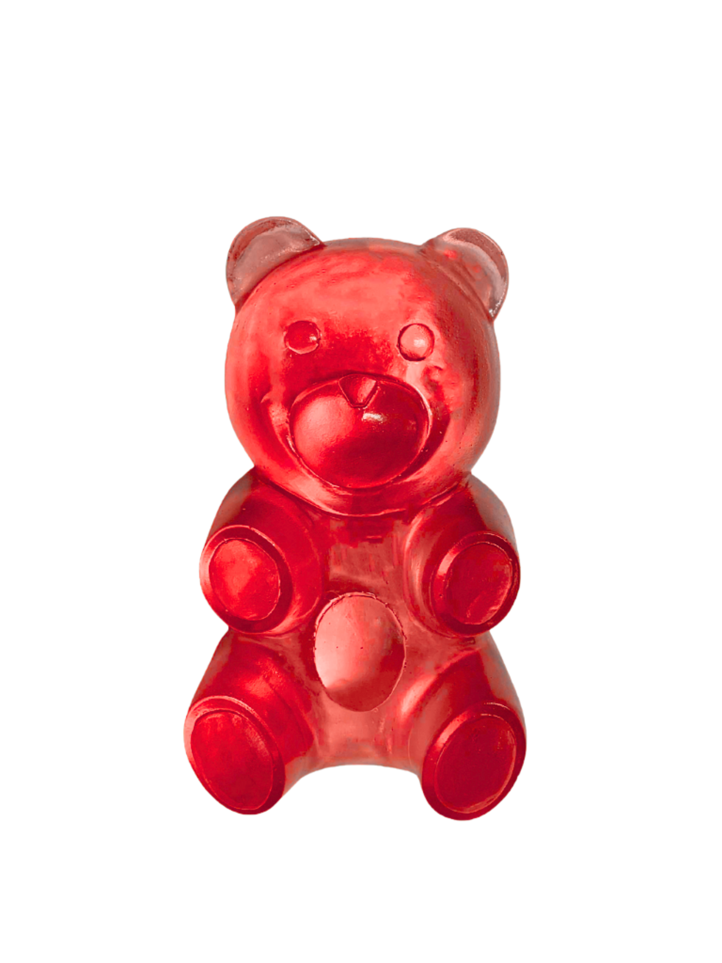 Resin bear Rojo