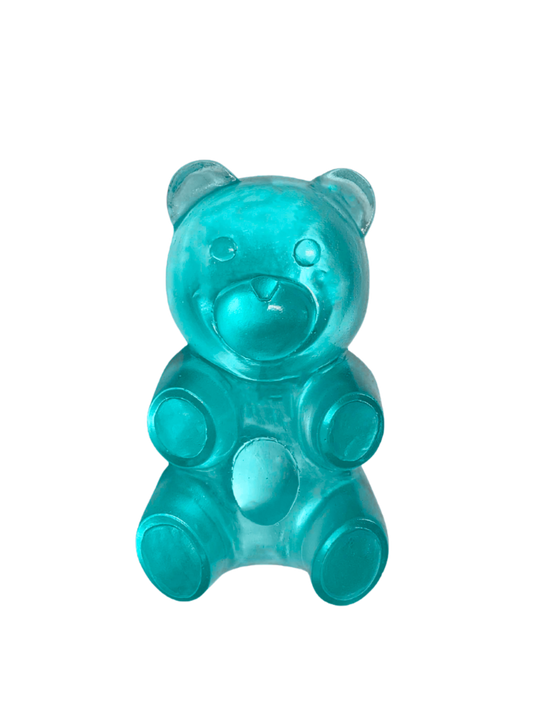 Resin bear Aqua
